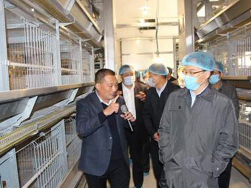 市政府副市長任慶虎帶領(lǐng)全市畜牧業(yè)綠色生態(tài)發(fā)展現(xiàn)場(chǎng)會(huì)與會(huì)人員到次邱鎮(zhèn)觀摩